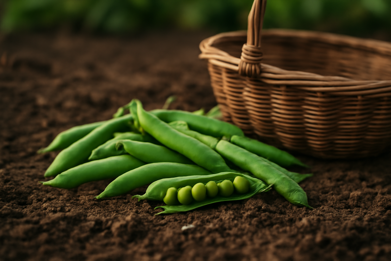 What to Plant Before Peas