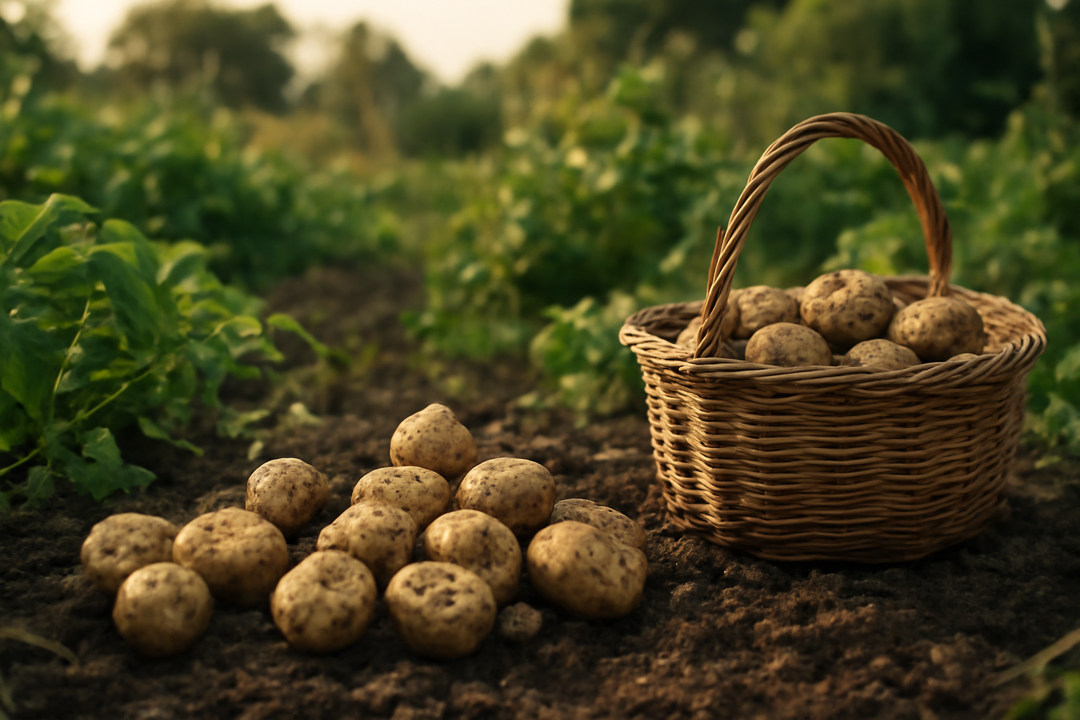 When to Harvest Potatoes