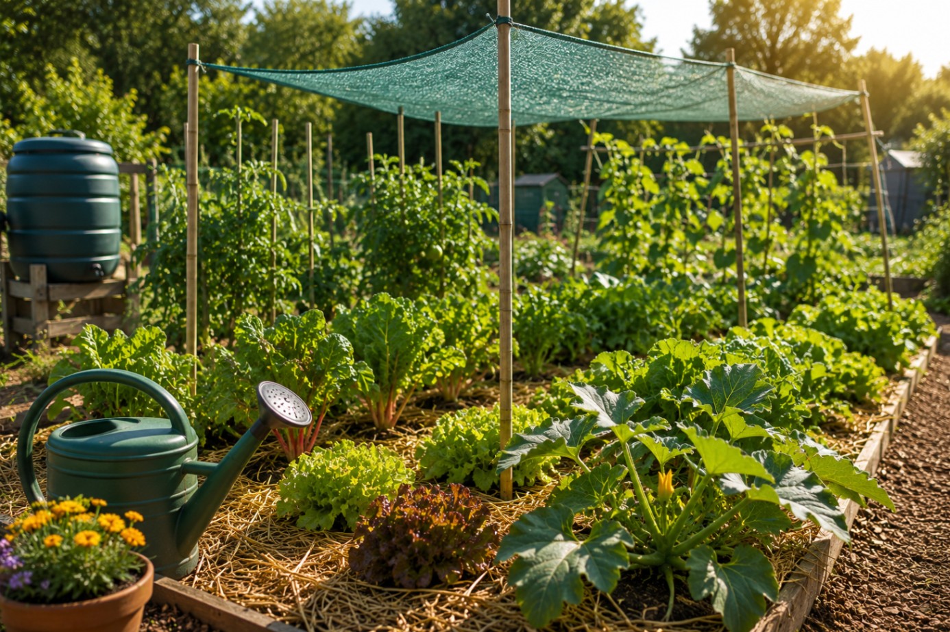 How to Protect Your Allotment During a Heatwave