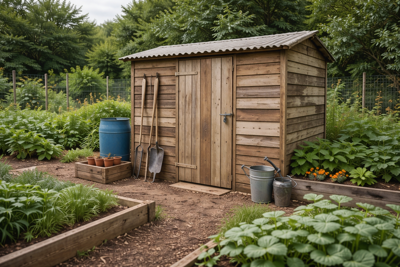 DIY Allotment Shed